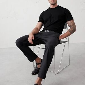 Banana Republic Black Premium Wash Tee